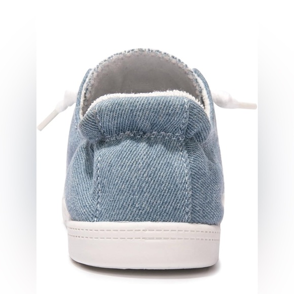 NEW Beneker Canvas Slip-On Sneakers – Denim blue | Size 9 - Picture 4 of 7